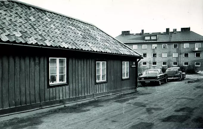 Ateljé J-Berg Gävle Fotograf Evert ”J-Berg” Jäderberg Motiv:Bostaden till Sven Olof Olsson